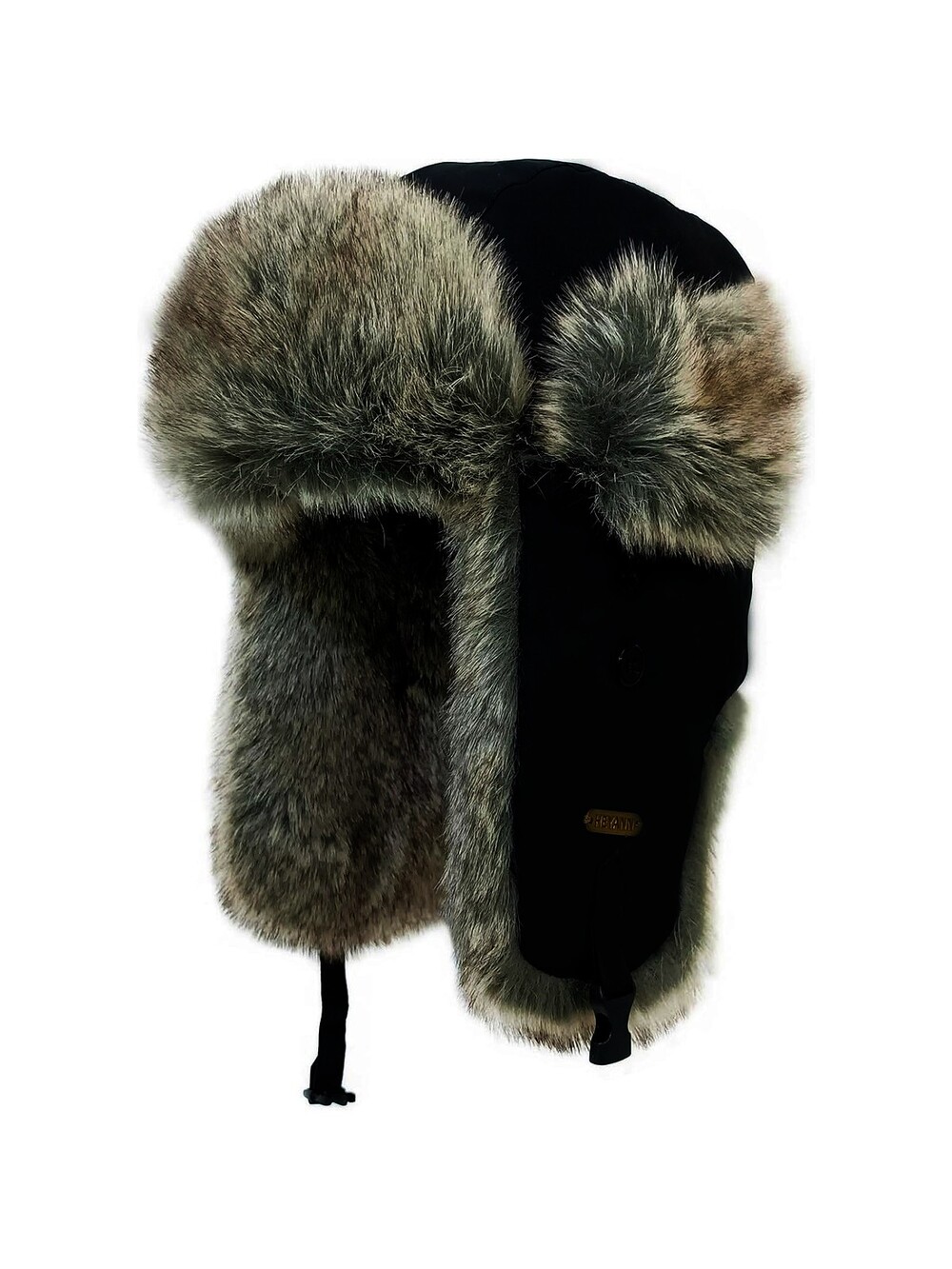 ZffXH Women Earflap Fur Ushanka Russian Bomber Hat Men Warm Winter Thermal Tr...